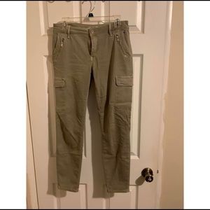 mavi jeans skinny cargo in khaki